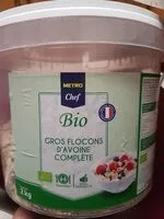 Mängden socker i Flocons d'avoine complet