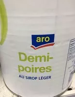 Mängden socker i Demi-poires au sirop léger