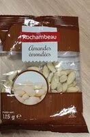 Mängden socker i Amandes émondées