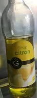 Mängden socker i Sirop de citron 1L