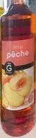 Mängden socker i Sirop pêche Gilbert 1L