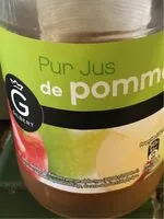 Mängden socker i Pur jus de pomme
