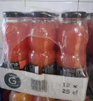 Mängden socker i Jus