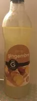 Mängden socker i Sirop de gingembre