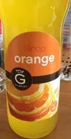 Mängden socker i Sirop orange