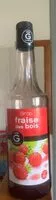 Mängden socker i Sirop Fraise des Bois