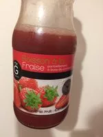 Mängden socker i Boisson à la fraise