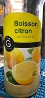 Mängden socker i Boisson citron