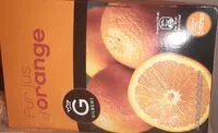 Mängden socker i Pur jus d'orange