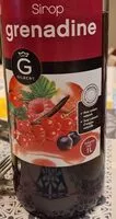 Mängden socker i Sirop grenadine