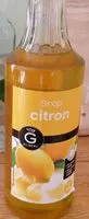 Mängden socker i Sirop citron