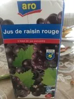 Mängden socker i Jus de raisin rouge