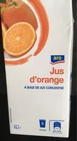Mängden socker i Jus d'orange