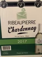 Mängden socker i Vin blanc chardonnay