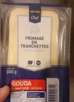 Mängden socker i Metro gouda