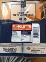 Mängden socker i Mimolette