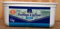 Mängden socker i Fromage à Tartiner Nature