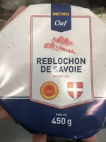 Mängden socker i Reblochon de savoie