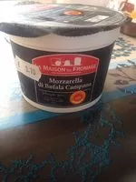 Mängden socker i Mozzarella di bufala campana