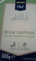 Mängden socker i Mascarpone