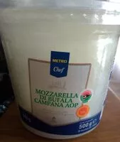 Mängden socker i Mozzarella Du Bufala