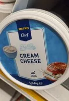 Mängden socker i Cream cheese