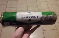 Mängden socker i Toasts Seigle