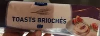 Mängden socker i Toasts Briochés Spécial Foie Gras