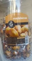 Mängden socker i Petites madeleines