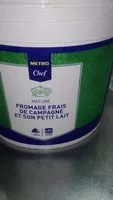 Mängden socker i Fromage frais de campagne et son petit lait