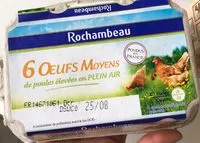 Mängden socker i 6 oeuf moyen de poules elevee en plein air