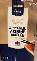 Mängden socker i Creme brulé