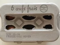 Mängden socker i 6 œufs frais