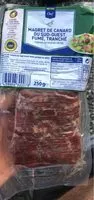 Mängden socker i Magret de canard fumé