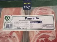 Mängden socker i Pancetta
