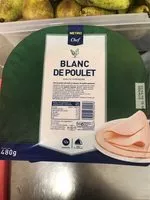 Mängden socker i Blanc de poulet