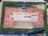 Mängden socker i Saucisson sec de l'Aveyron