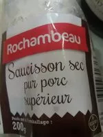 Mängden socker i Saucisson sec pur porc supérieur