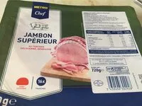 Mängden socker i Jambon Cuit Supérieur au Torchon