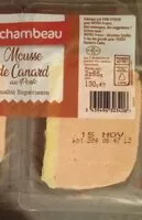 Mängden socker i Mousse de Canard au Porto