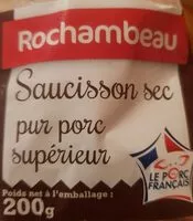Mängden socker i Saucisson sec pour porc