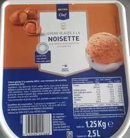 Mängden socker i Crème glacée à la Noisette