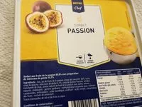 Mängden socker i Sorbet passion
