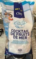 Mängden socker i Cocktail de fruits de mer