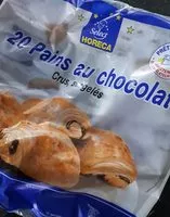 Mängden socker i Pains au chocolat surgelés 20 x 75g
