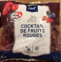 Mängden socker i Cocktail de fruits rouge