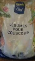 Mängden socker i Légumes pour Couscous