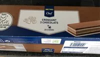 Mängden socker i Croquant 3 chocolats