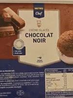 Mängden socker i Crème glacée chocolat noir