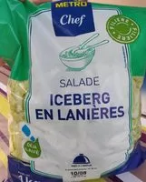 Mängden socker i Salade Iceberg en Lanières